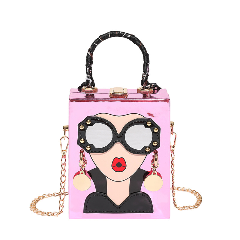 Luxury Bags Cute - กระเป๋าถือแฟชั่นผู้หญิงใบเล็ก ทันสมัย หนัง PU สะพายไหล่ สะพายข้าง