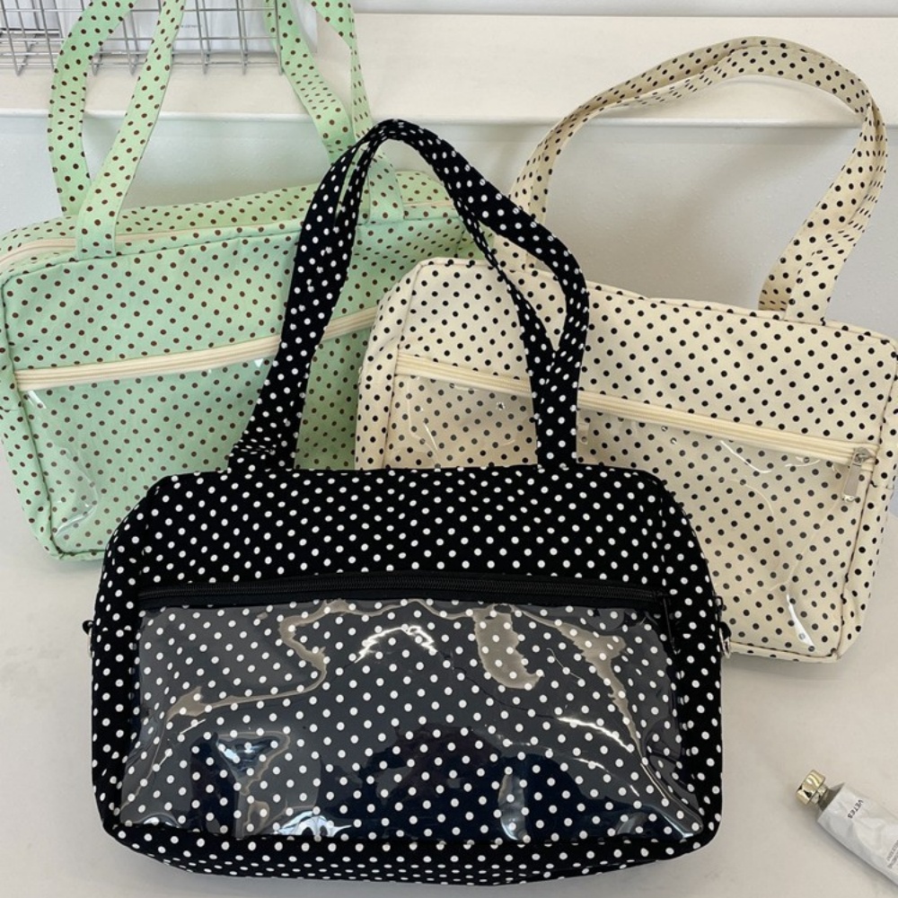 Luxury Japanese Bags Brands - กระเป๋าสะพายไหล่สตรี กระเป๋าโท้ทลายอนิเมะญี่ปุ่น Kpop ดีไซน์เรียบง่าย ใช้งานได้หลากหลาย ความจุเยอะ