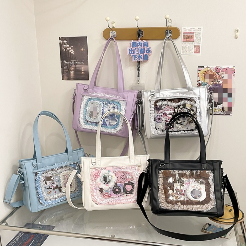 Luxury Bags Cute - กระเป๋าอิตะสไตล์ญี่ปุ่นน่ารักแบบคาวาอี้ ยุค Ulzzang Y2K สำหรับใช้ในชีวิตประจำวัน เดินทางไปเรียน