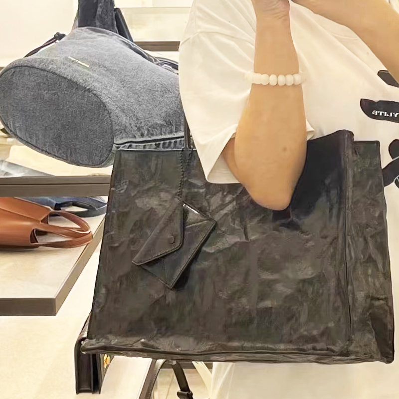 เกาหลี Casual กระดาษคราฟท์ Tot - Luxury Bags Tote บทวิจารณ์และราคา