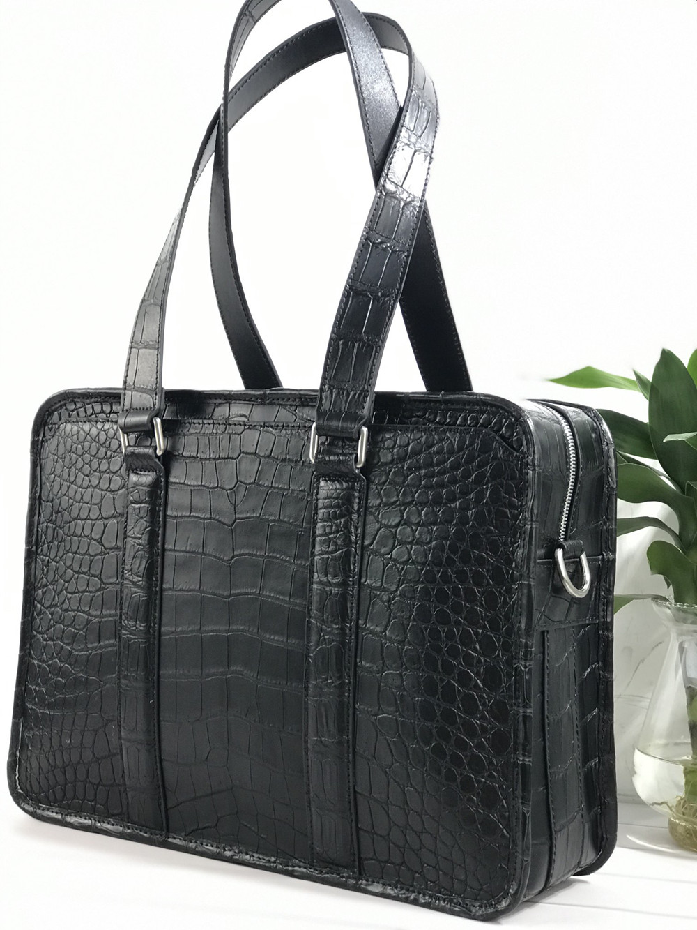 กระเป๋าแล็ปท็อปหนังจระเข้ใหม่  - Luxury Bags Tote บทวิจารณ์และราคา